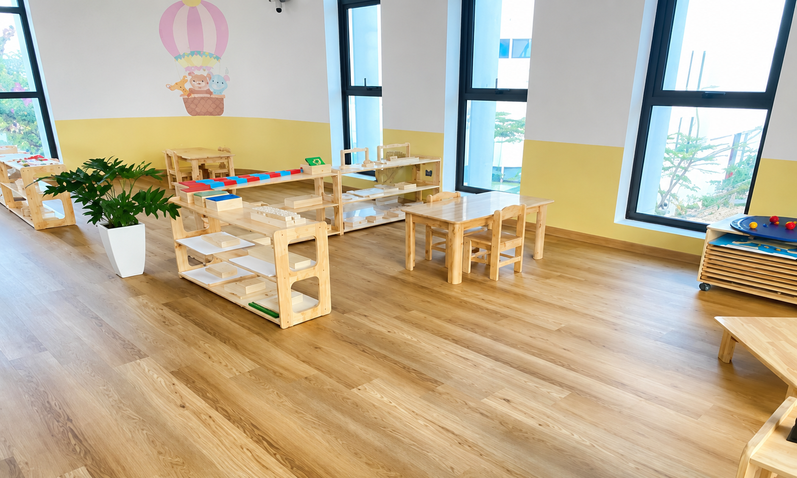 Hoàn thiện hạng mục nội thất trường học P.Montessori
