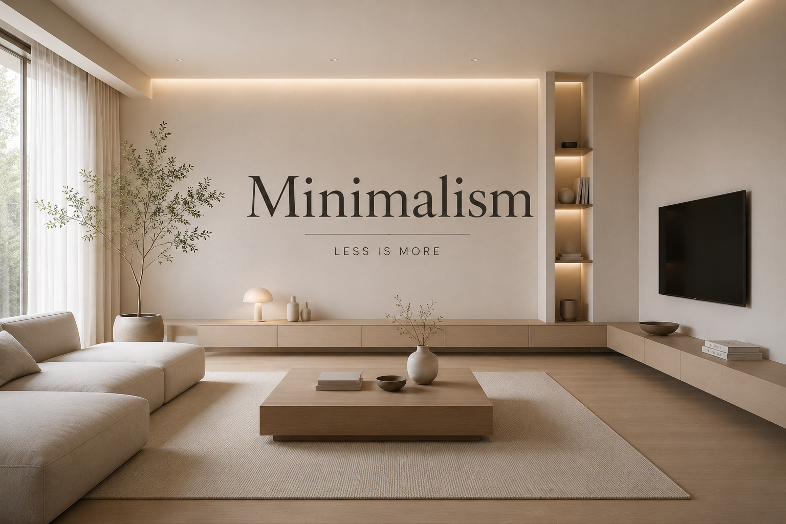 Phong cách tối giản Minimalism là gì? Cách ứng dụng trong thiết kế nội thất hiện đại