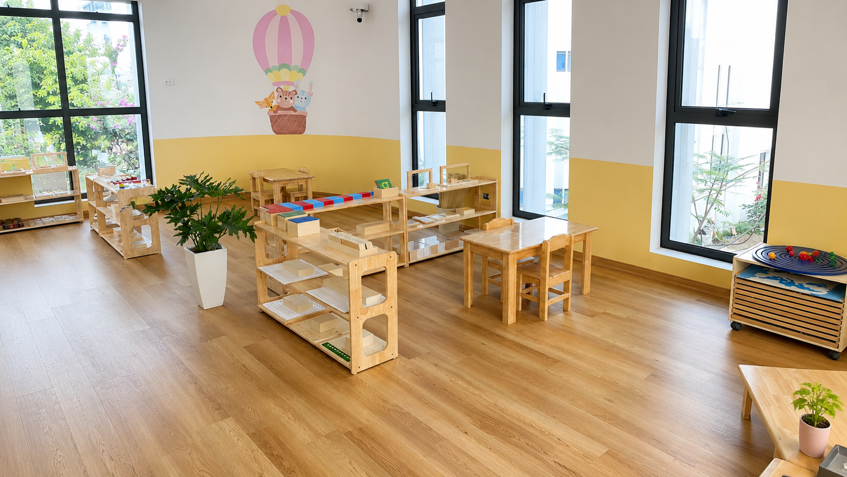 Hoàn thiện hạng mục nội thất trường học P.Montessori