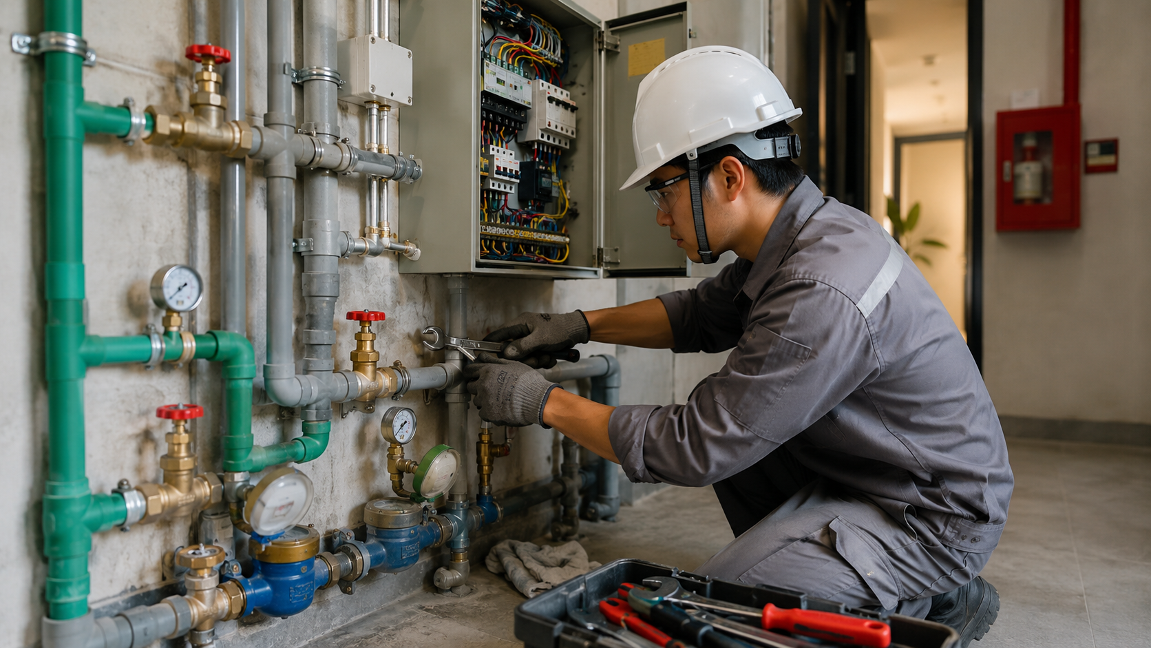 Bảo trì, bảo dưỡng điện nước